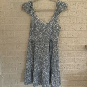 Blue Floral Sundress